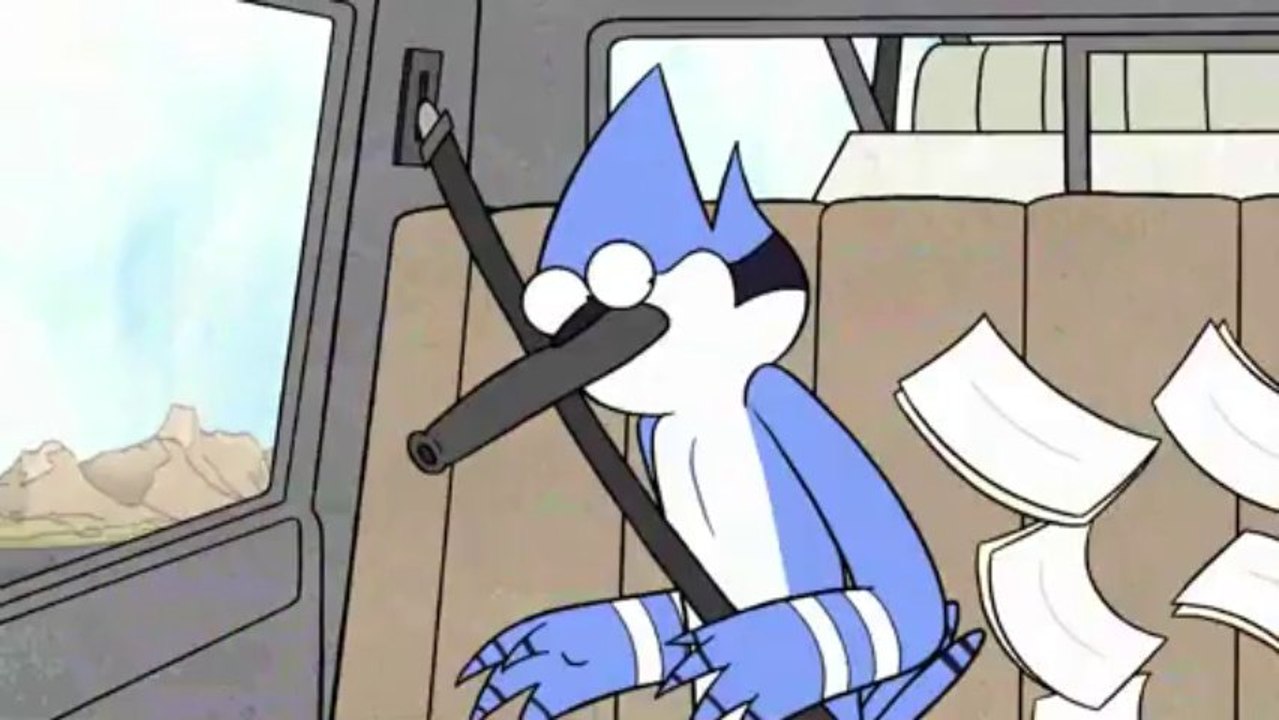 Regular Show - Busted Cart promo
