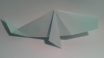 Origami para principiantes: #10 Como hacer una ballena de papel facil