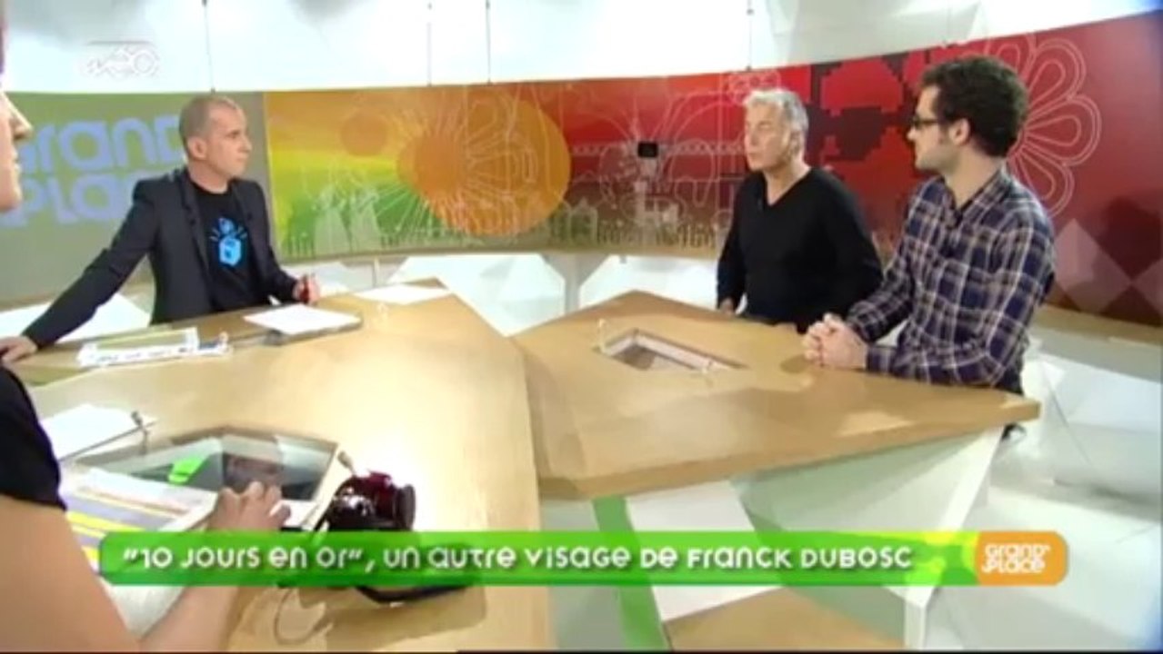 Interview de Franck Dubosc et Nicolas Brossette pour le film 10 jours en or