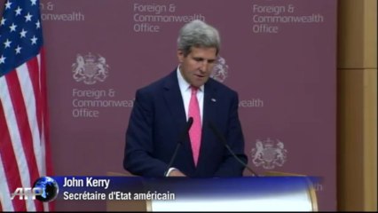 Syrie: Kerry veut une solution "politique" et non "militaire"