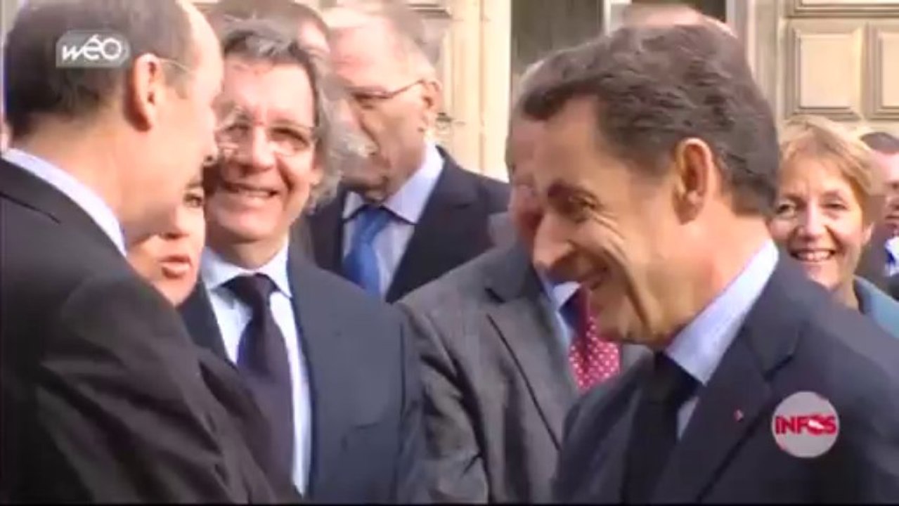 La visite de Nicolas Sarkozy