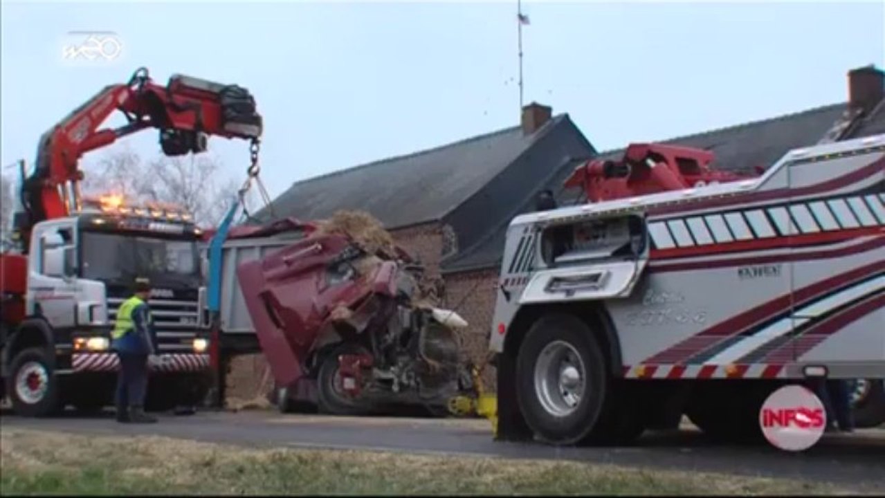 Grave accident sur la RN2
