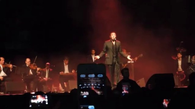 ليلى-القيصر كاظم الساهر في حفل ستوكهولم-السويد 2013