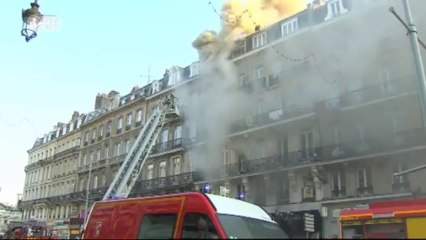 Incendie rue Faidherbe à Lille