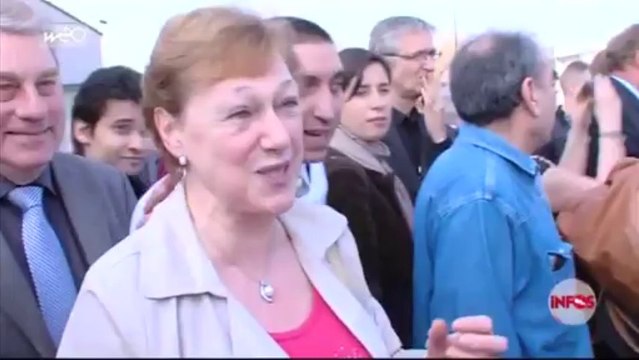 Les retrouvailles Sarkozy-Borloo à Valenciennes