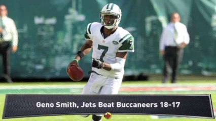 Jets Win Late, Pats Survive Scare