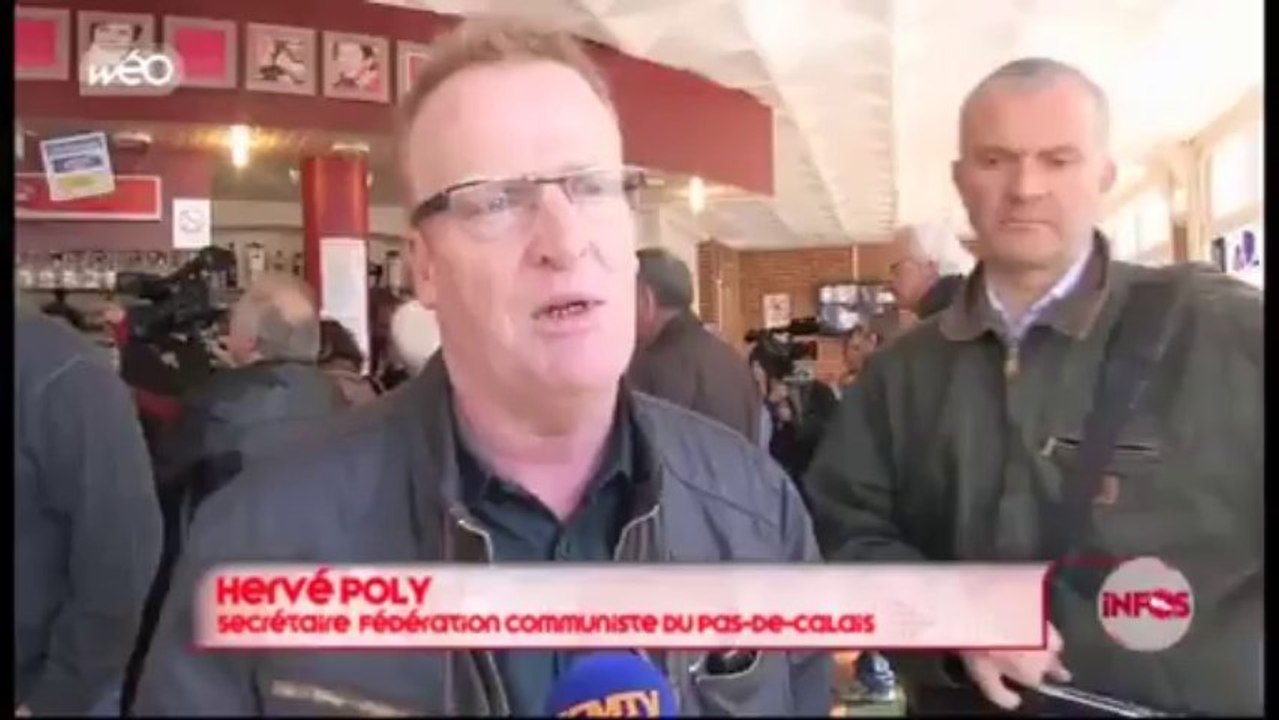 Jean-Luc Mélenchon démarre sa compagne de terrain à Hénin-Baumont