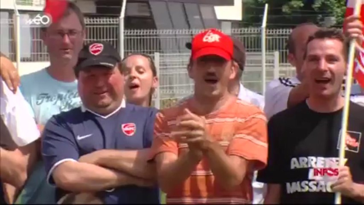 Caudry : les ouvriers de Nestlé en grève