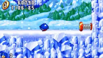 Sonic Advance - Sonic : Ice Mountain Zone Act 2