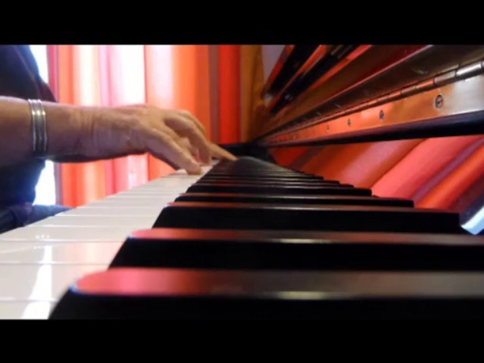 hommage à jean sebastien bach,impro piano vladimir mitz