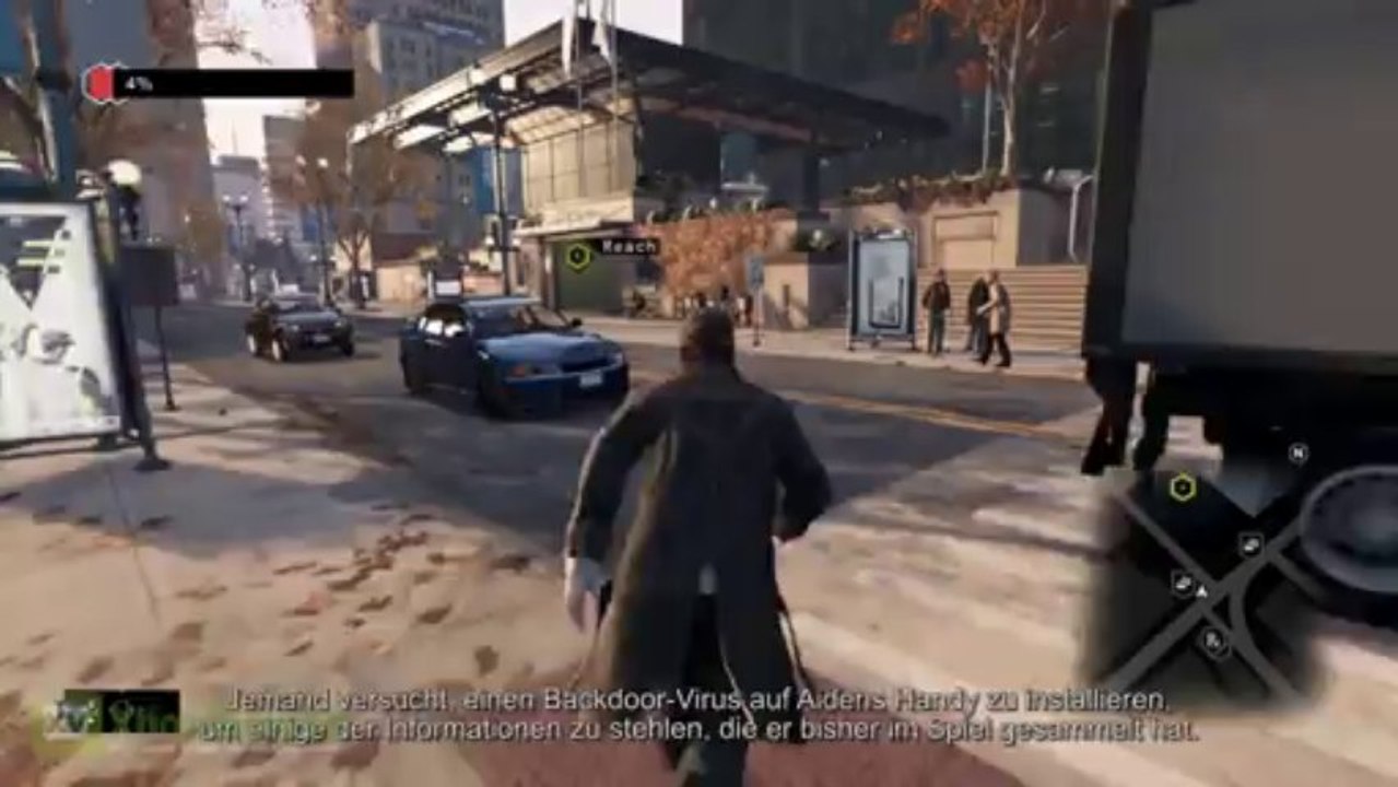 Watch Dogs | 14-Minuten Open-World Gameplay Demo (Kommentiert) [DE]
