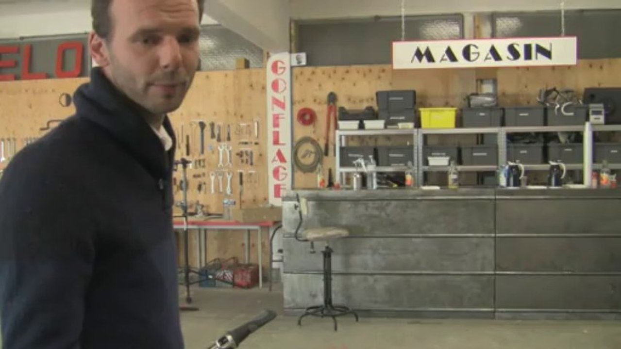 Visite - en vidéo - de la Maison du vélo de Caen.