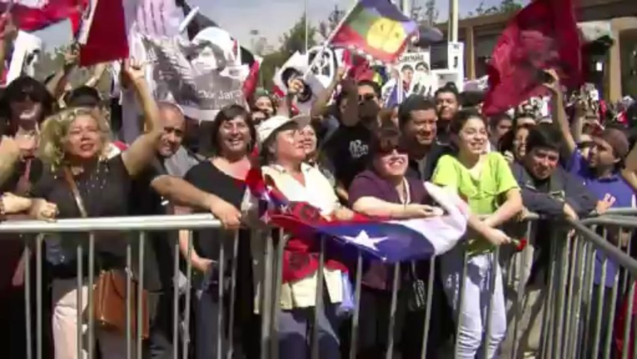 March in Chile marks 40 years since Pinochet coup