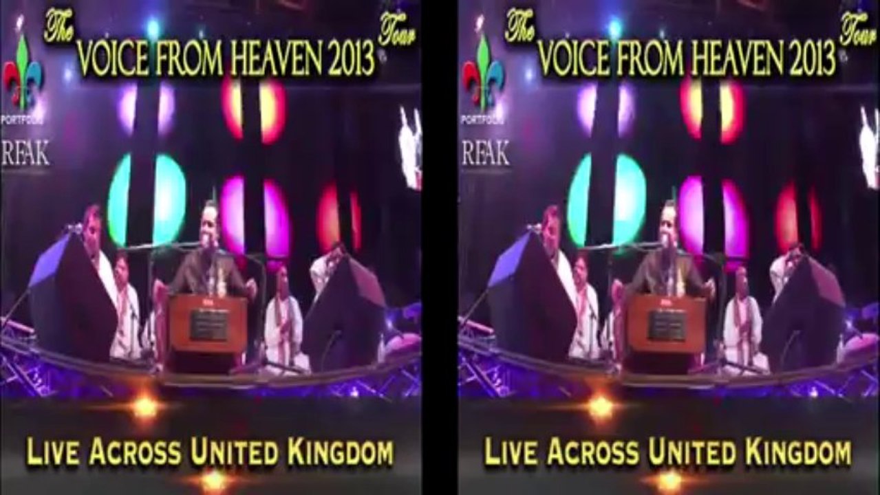 Ustad Rahat Fateh Ali Khan 2013 UK _Voice from Heaven Tour_ Promo by PME - YouTube