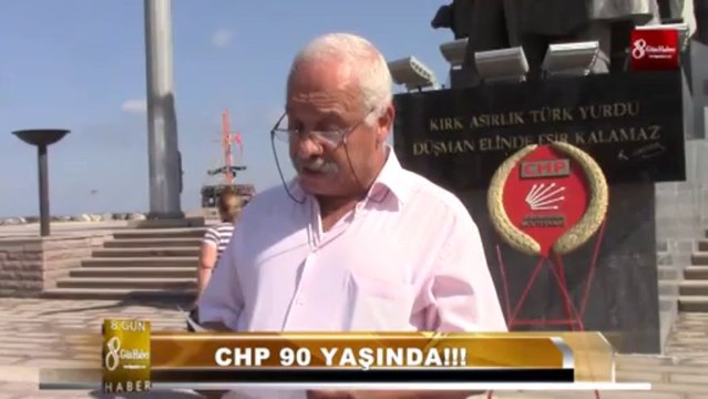 İSKENDERUN CHP TEŞKİLATI ATATÜRK ANIT ALANI TÖREN