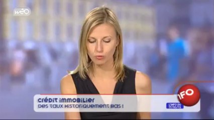 Crédit immobilier : des taux historiquement bas