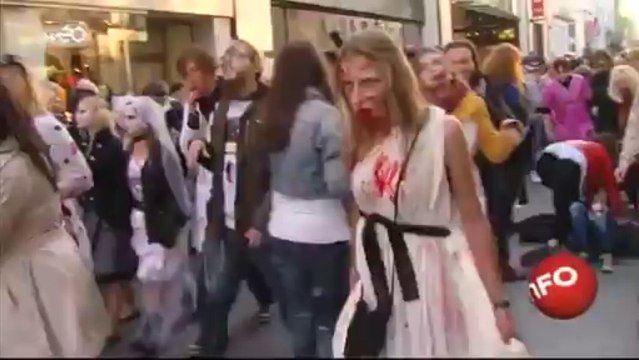 Zombie Walk : des morts vivants dans les rues de Lille