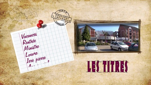 Journal du mercredi 4 septembre - Télé Gohelle