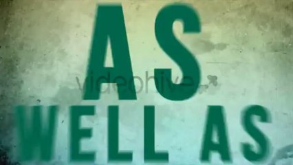 The Open Typo 2012 - After Effects Template