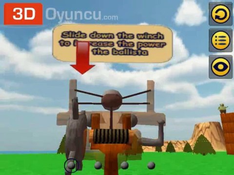 3D Mancınık - 3D Nişan Oyunları - 3D Oyuncu