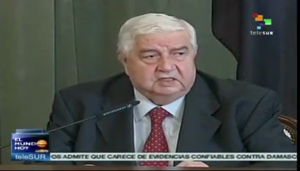 EE.UU. ayudará a los que volaron las Torres Gemelas: Walid al Muallem