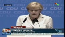 Alemania no participará en ataque contra Siria: Angela Merkel