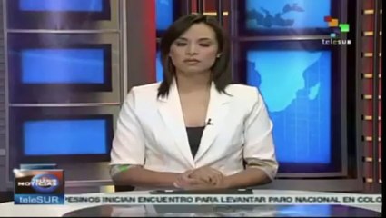 Reunión de vicepresidente y campesinos colombianos