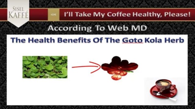SISEL Kaffe And The Health Benefits Of Goto Kola 1