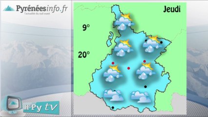 [H'Py Tv]La Météo des Hautes-Pyrénées (10 septembre 2013)