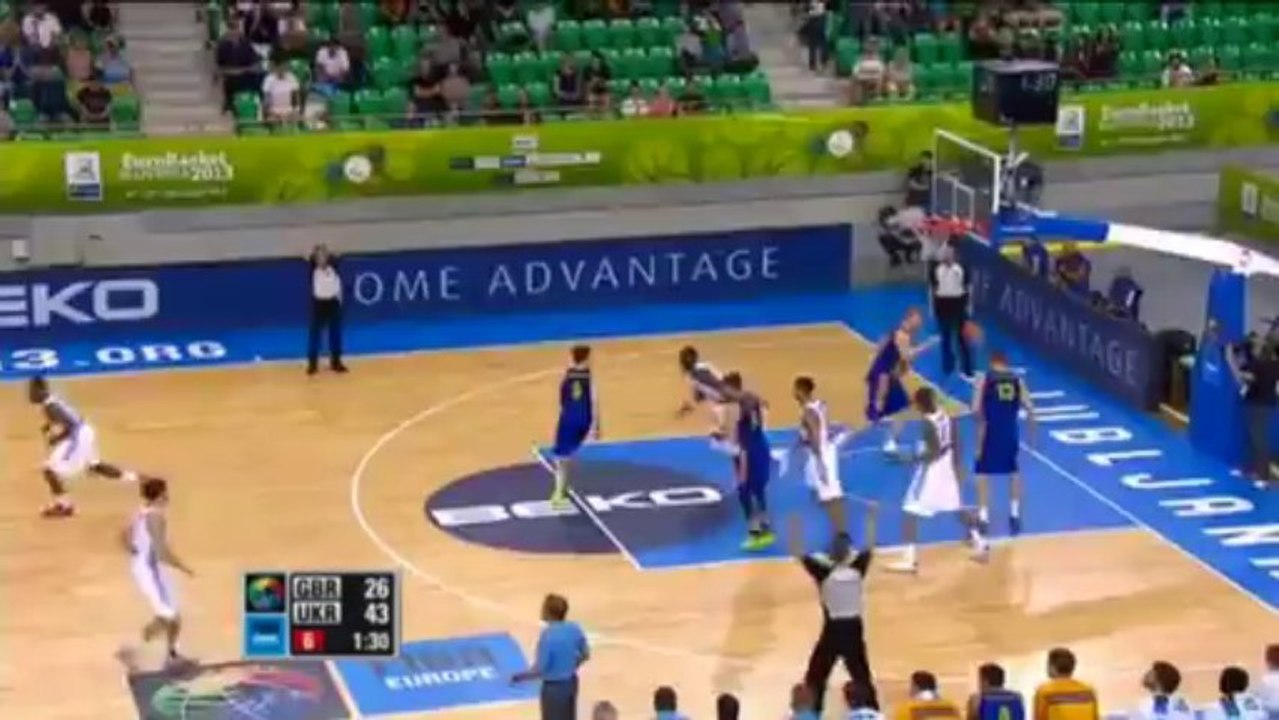 Highlights G. Britain-Ukraine EuroBasket 2013