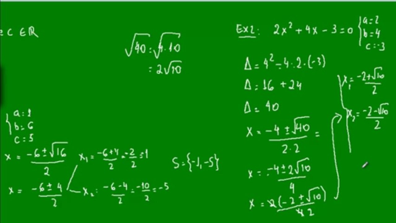 02 - Equação do 2º grau - Aula 2