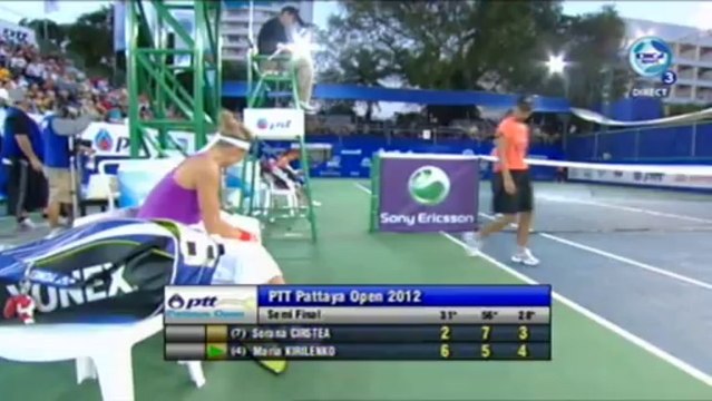 Sorana Cirstea - Maria Kirilenko (Pattaya 2012) Part 3