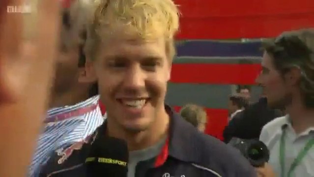 BBC F1 - Sebastian Vettel interviewed on the Forum (2013 Italian Grand Prix)
