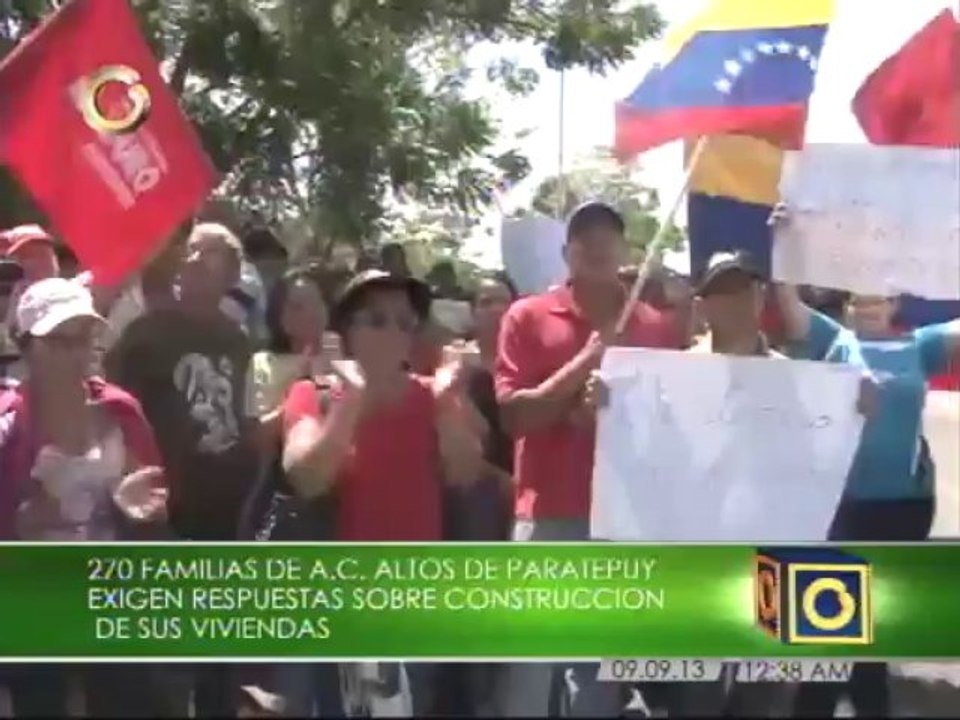 720 familias exigen construcción de sus viviendas a la CVG tras 5 años de espera