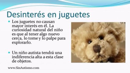 Sintomas del autismo