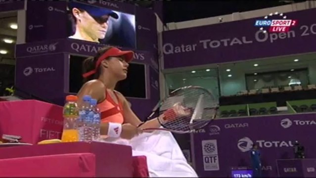 Sorana Cirstea - Stosur (Doha 2012) Part 3