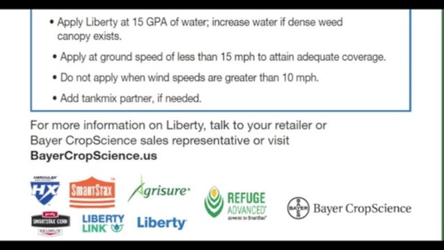Liberty Herbicide - 2012 Corn Product Guide