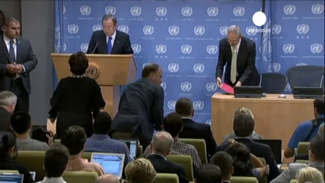 Ban Ki Moon: Damasco consegni le armi chimiche