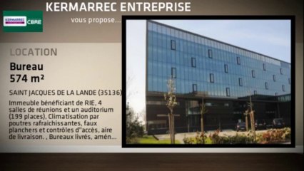 A louer - Bureaux - SAINT JACQUES DE LA LANDE (35136) - 574m²