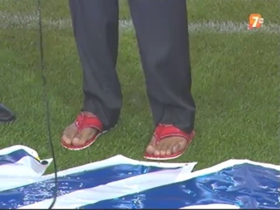 Las chanclas de Campos