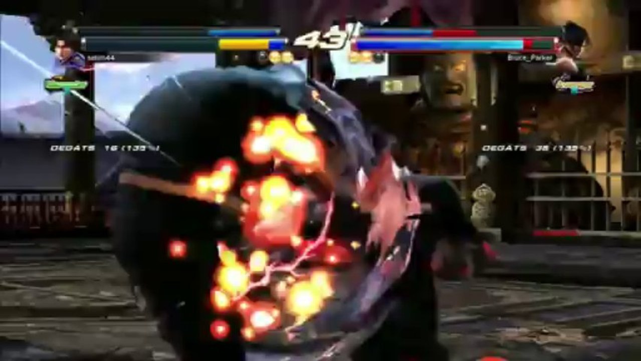 Tekken Tag 2 Bruce Parker Steeve Jin VS salim44 Lei Law