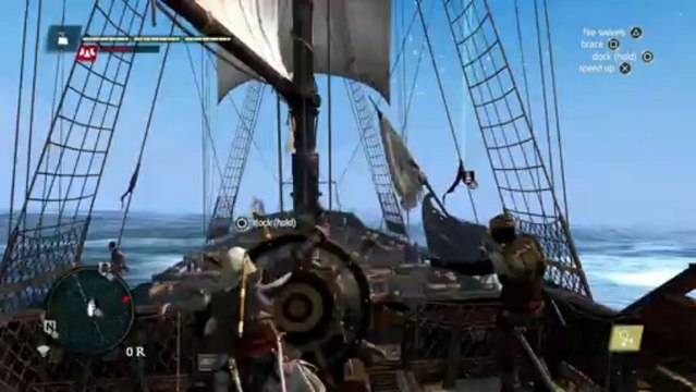 Assassin's Creed 4 Black Flag | 10-Minutes Open-Sea Locations & Activities Gameplay (Commented) [EN]