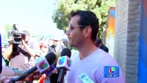 David Zepeda @davidzepeda1 en el desfile de independencia de México en Los Ángeles || DA