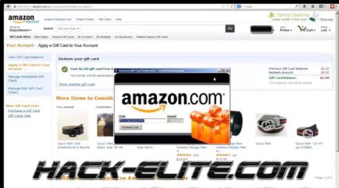 Comment Avoir Des Cheques Amazon Gratuit Generateur De Carte Cadeau Amazon [Septembre 2013]