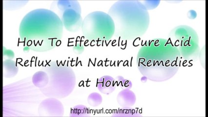 Learn Alternative Ways To Treat Acid Reflux Fast and Safe