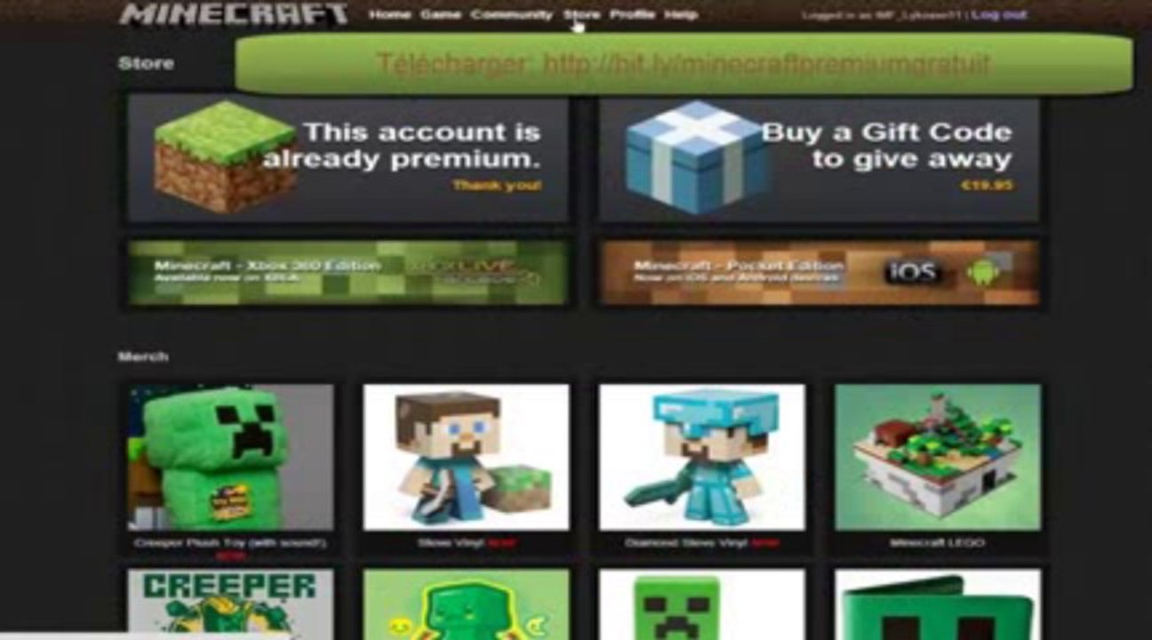 generateur de compte premium minecraft [Septembre 2013] gratuit - Générateur de compte Premium Minecraft
