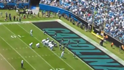 CAM NEWTON TOUCHDOWN AGAINST THE SEAHAWKS