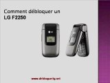 Déblocage LG F2250 | Comment Debloquer telephone Portable LG F2250