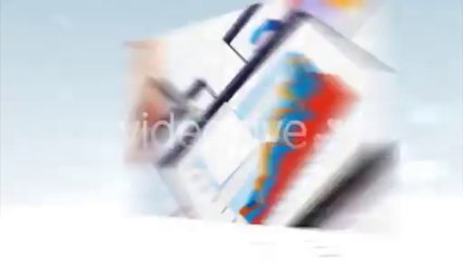 Silver Squares - After Effects Template