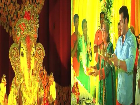 Ganesh Chaturthi Celebrations with Salman Khan